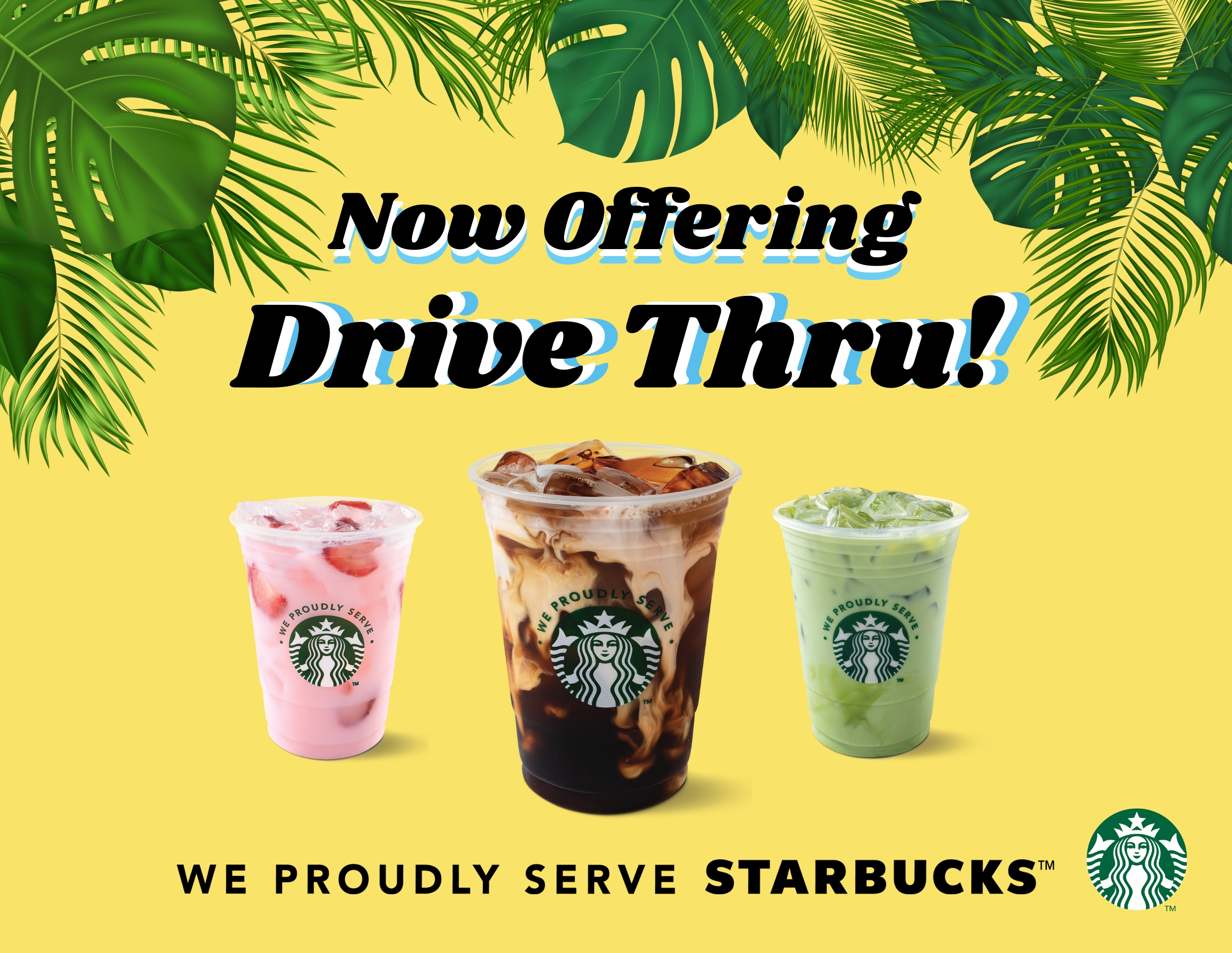 Starbucks Drive Thru Ad